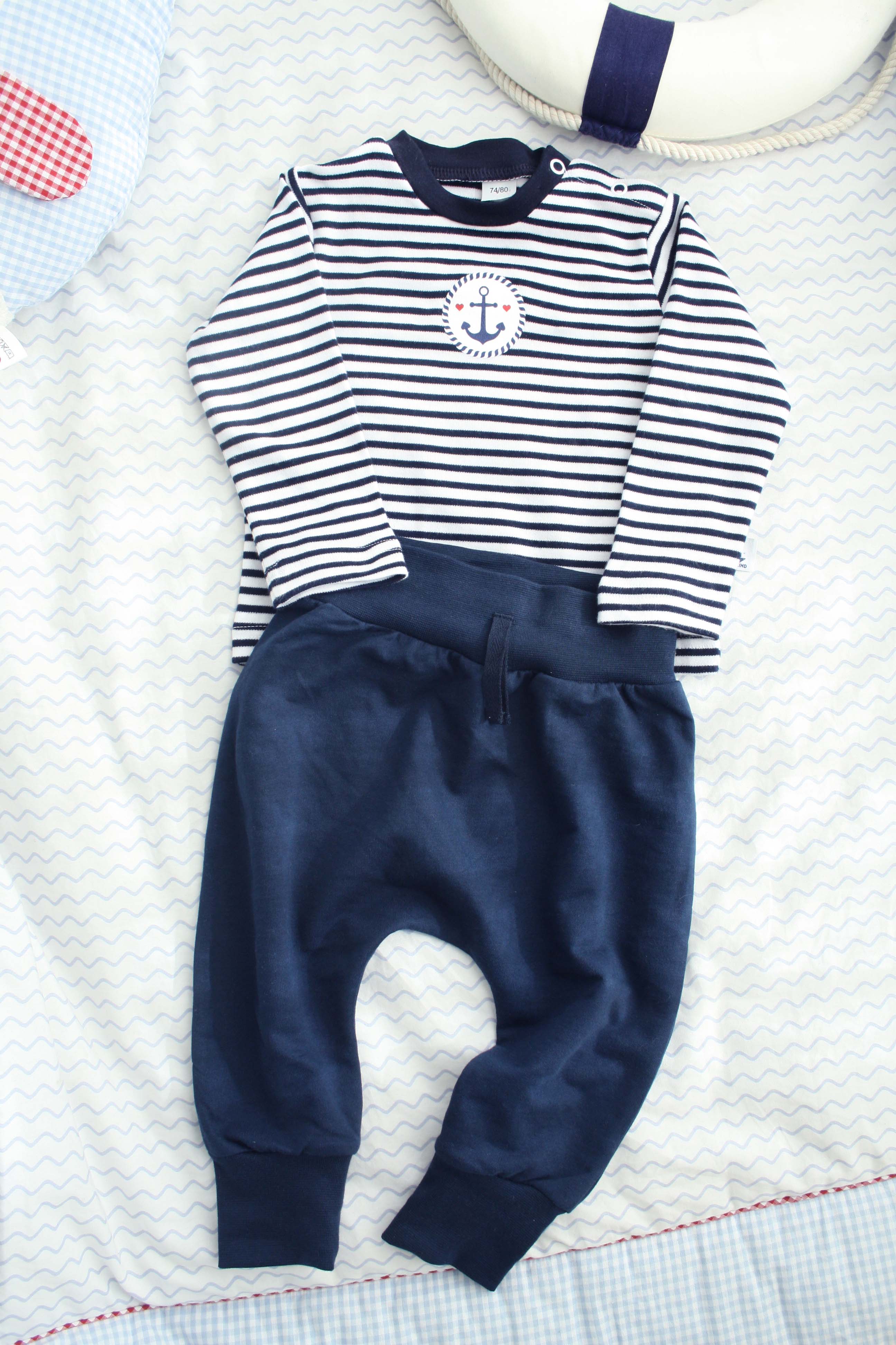 Baby Hose, Baggy Style, navy 74-80