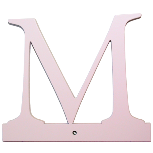 Buchstabe M - rosa