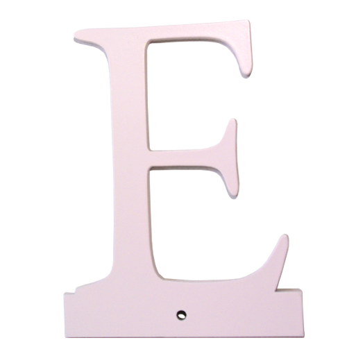 Buchstabe E - rosa