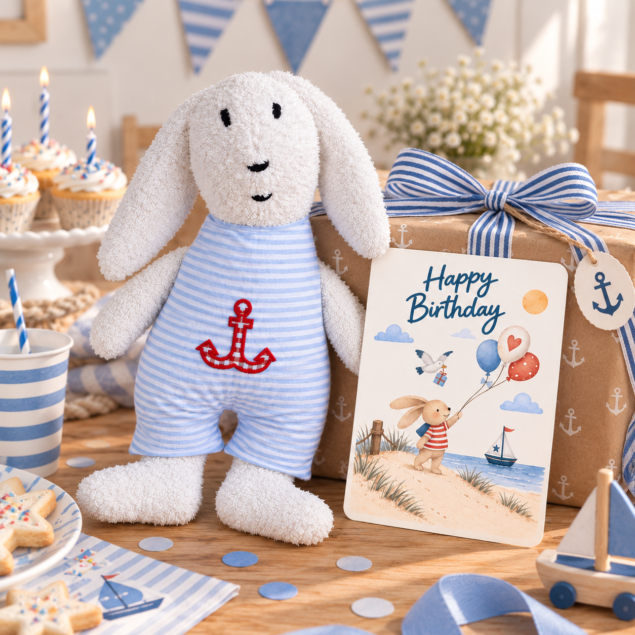 Niedliche Grußkarte Seaside Welcome Home unisex