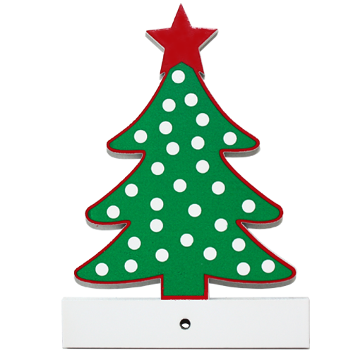 Motiv für die Kindergarderobe Tannenbaum