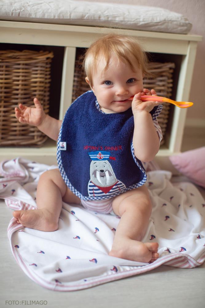 Navyfarbenes Frottee Spar-Set 4-teilig
