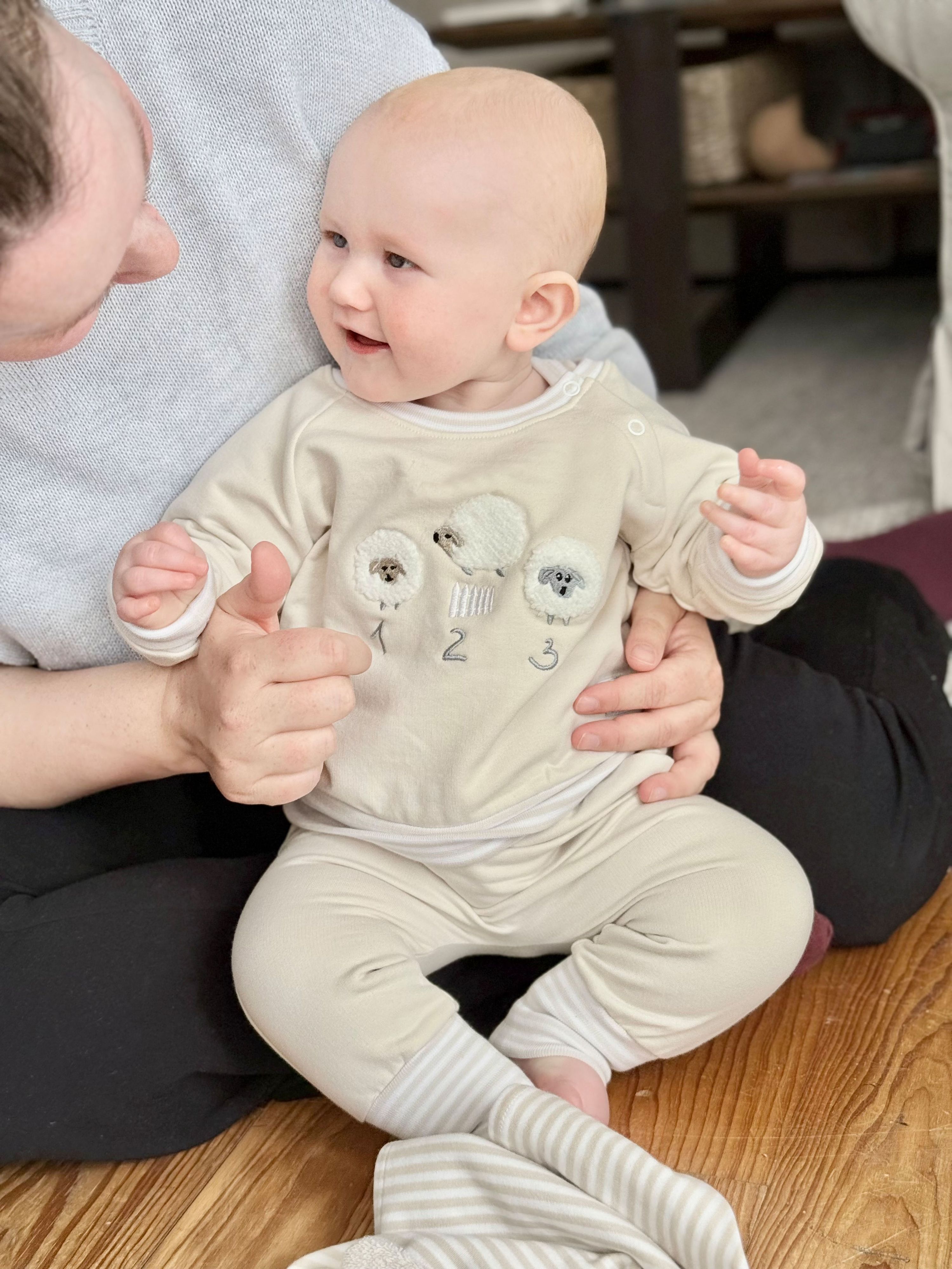 Hose Jersey Hose, Baggy Baby Style, altrosa