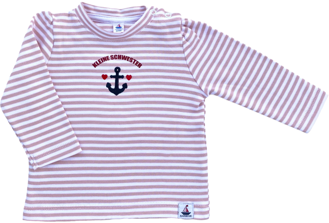 Geschwister T-Shirt Kleine Schwester 62/68- Geschenk zur Geburt