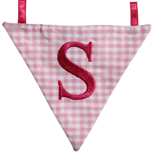 Wimpel S - rosa
