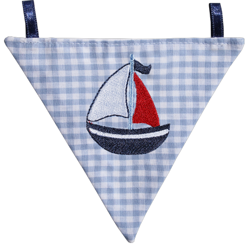 Wimpel mit Segelschiff balu