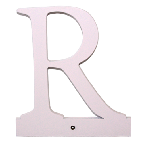 Buchstabe R - rosa