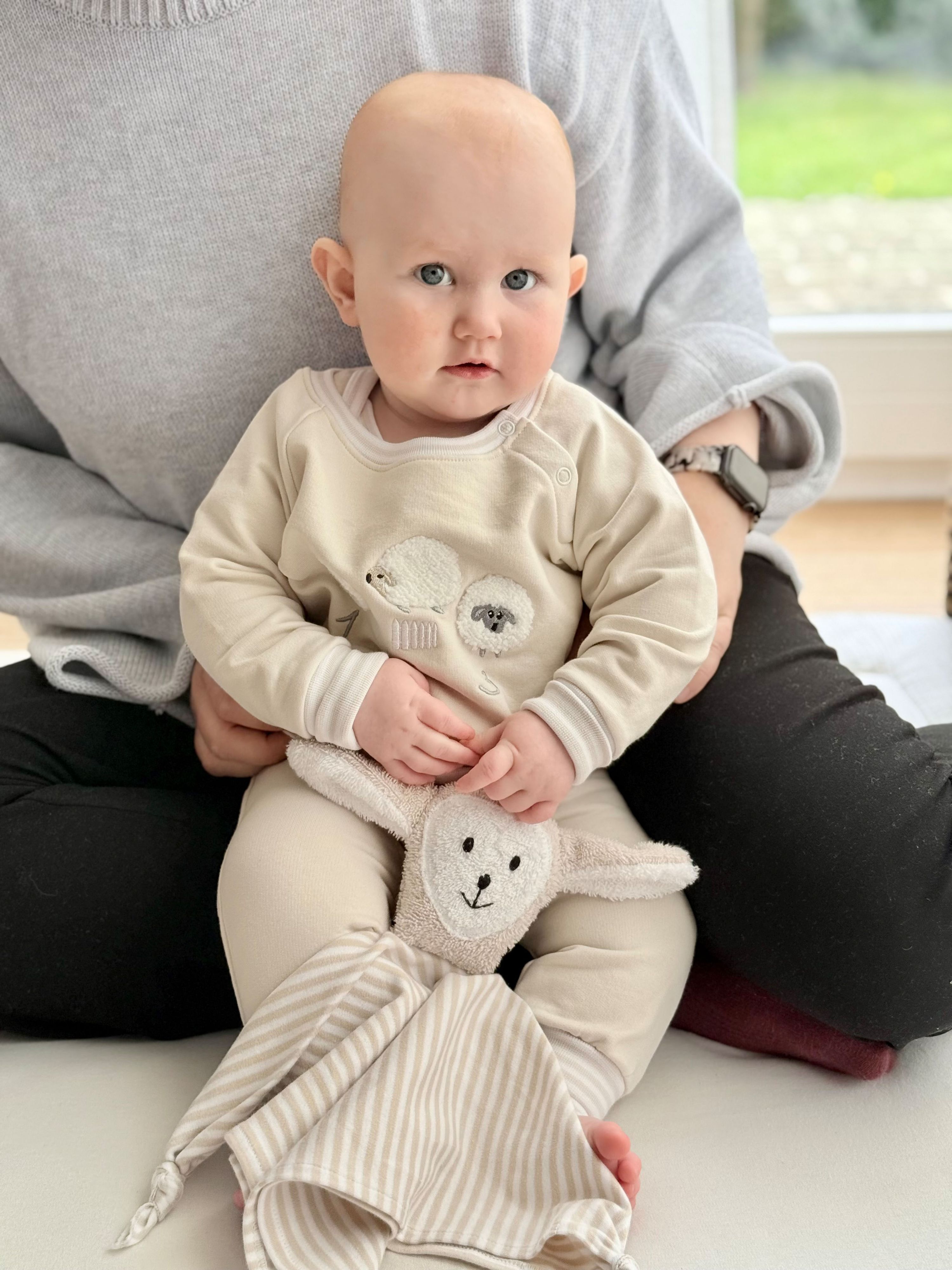 Schnuffeltuch Schaf aus OEKO-TEX® Standard 100 | Kuscheltuch Baby | Hansekind