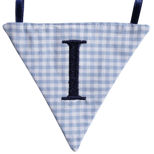 Wimpel I - blau